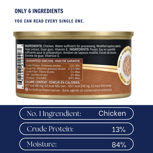 Chicken in Gravy - 80g (2.8oz)
