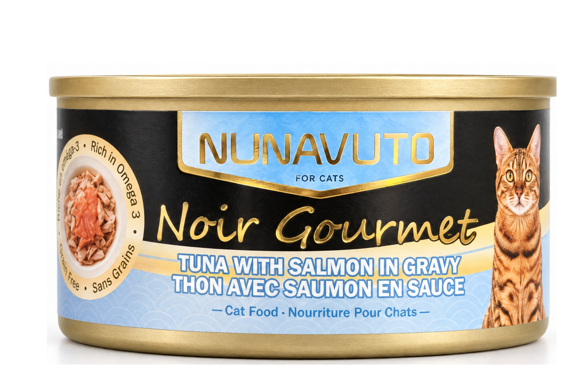 Tuna with Salmon in Gravy - 80g (2.8oz)