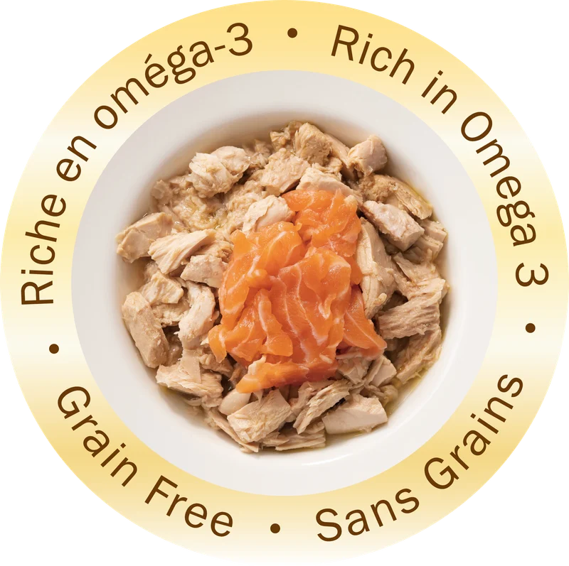 Tuna with Salmon in Gravy - 80g (2.8oz)