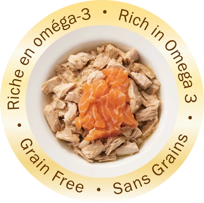 Tuna with Salmon in Gravy - 80g (2.8oz)